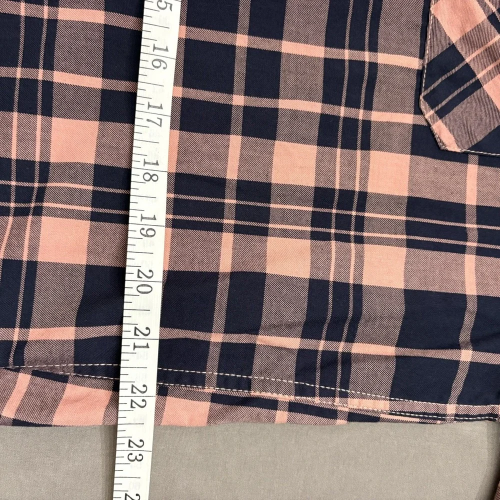 The North Face Men's Large Button Up Hayden Pass 2.0 Long-Sleeve Plaid Outdoors
